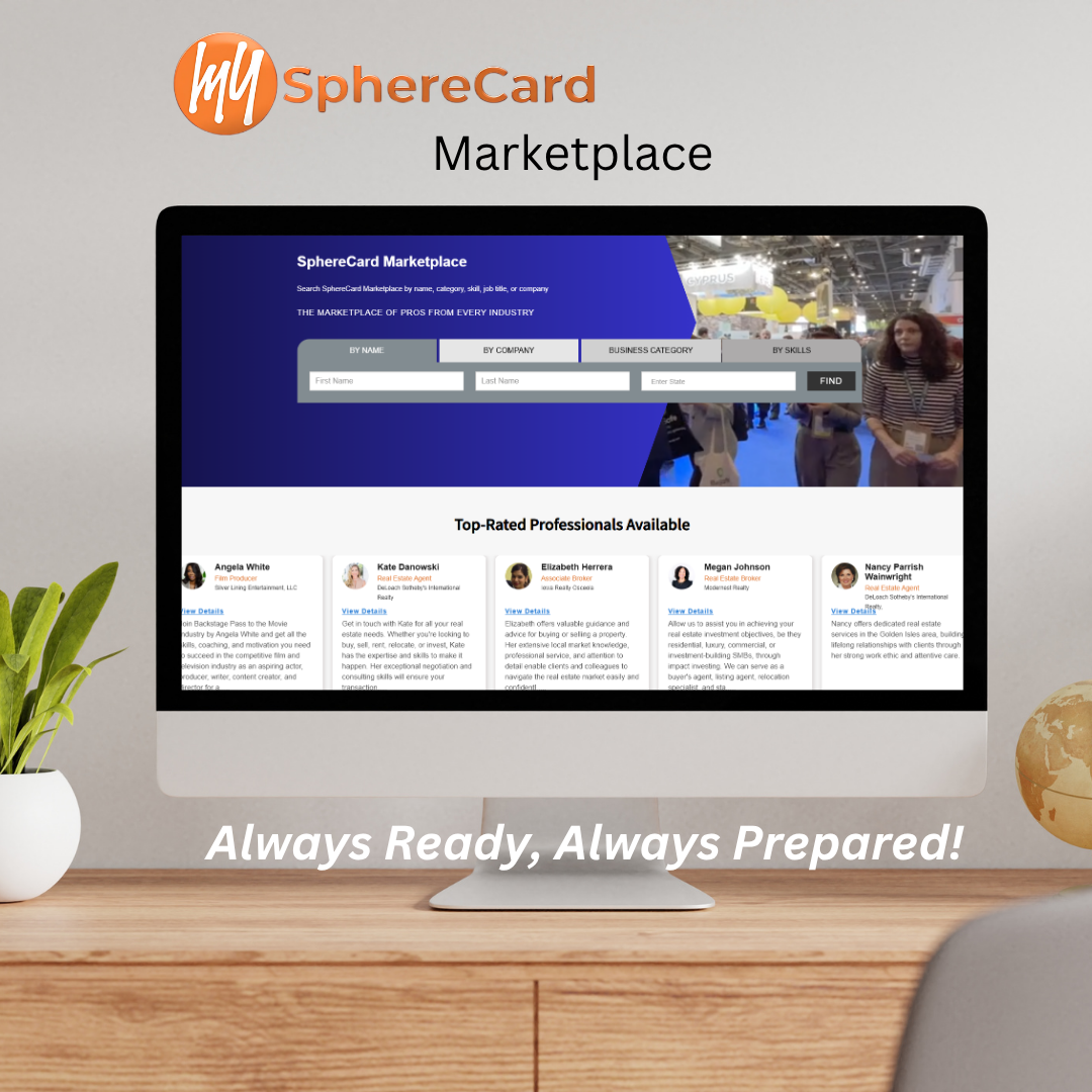 SphereCard Marketplace - get found