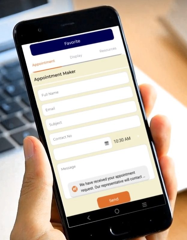 SphereCard Appointment Widget