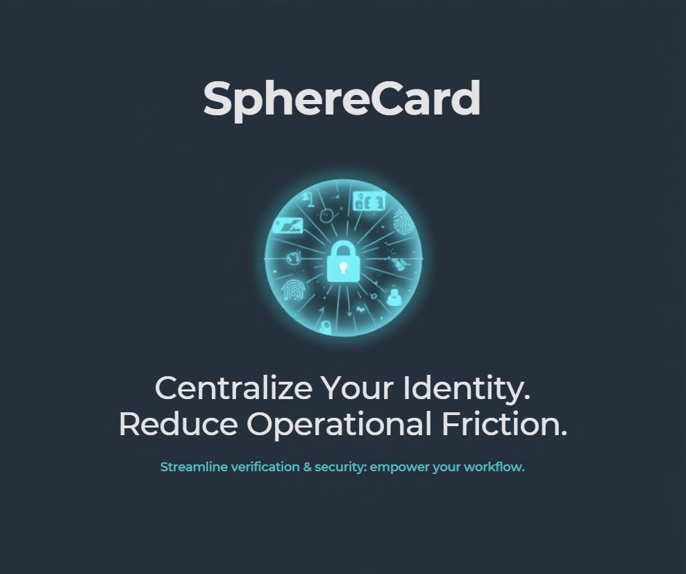 SphereCard centralizing community‑verified identity information